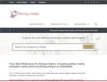 Tablet Screenshot of blog.antique-marks.com