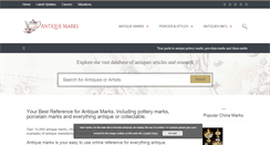 Desktop Screenshot of meissen.antique-marks.com